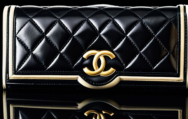 Chanel Wallet**

"A close-up shot of a Chanel wallet made of lambskin, fully clothed, showcasing its quilted pattern and iconic CC logo, displayed on a elegant vanity, professional studio lighting, safe for work, perfect anatomy, correct proportions, professional, modest, family-friendly, appropriate content."

**